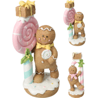 Keramická dekorácia PERNÍK 20,5cm 2 druhy