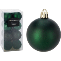 Detail - Súprava vianočných gúľ 6cm 16ks GREEN Súprava vianočných gúľ 6cm 16ks GREEN