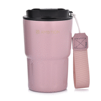 Termohrnček 350ml FERN ružový AMBITION