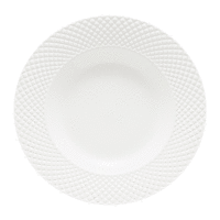 Detail - Hlboký porcelánový tanier GRID 23 cm biely AMBITION Hlboký porcelánový tanier GRID 23 cm biely AMBITION
