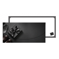 Darčeková obálka na peniaze 21x10cm BLACK elegance ALVARAK