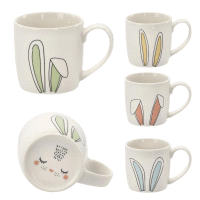 Porcelánová šálka 270ml so zajacimi uškami