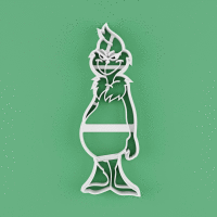 Formička GRINCH postavička s naznačením 12,4 x 4 cm