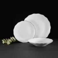 Porcelánová obedová súprava pre 6 osôb Verge 18-dielna AMBITION