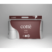 Toaletný papier Cotté Pure 8x160 2vr.