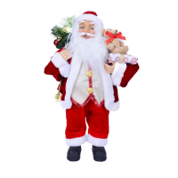Santa LED 60cm RED