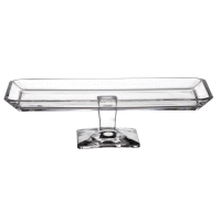 Servírovacia tácka na nôžke Grace 30x14x8cm PASABAHCE