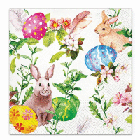 Obrúsky veľkonočné 33x33cm 20ks BOHO EASTER PAW