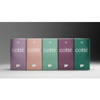 Cotté hygienické vreckovky 10x10, 3vr.