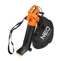 Záhradný vysávač 3500W, kôš 45L NEO TOOLS