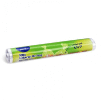 Univerzálne vrecko ploché (HDPE) v rolke transparentné 20x30cm 2L "M" (100ks) GASTRO