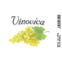 Vínovica - etiketa 8,5 x 5,5 cm