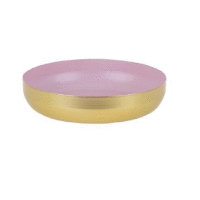 Dekoračná misa 25cm SOFT GOLD PINK MY HOME