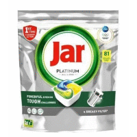 JAR Platinum tabl. do umývačky riadu 81ks Lemon