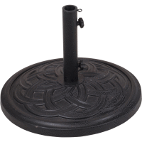 Základňa pre slnečník Polystone čierna 12,5kg