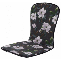 Poduška SAM A96-06PB black flower PATIO