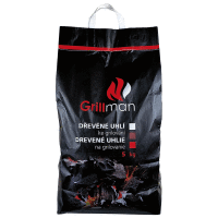 Drevené uhlie 5 kg GRILLMAN