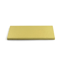 Podnos Decora pevný obdĺžnik - Zlatý 40x60cm