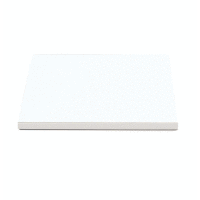 Podnos Decora pevný štvorec - Biely 30x30cm