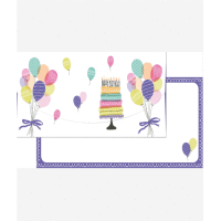 Darčeková obálka na peniaze PÁRTY 23x11cm ALVARAK