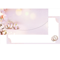 Darčeková obálka na peniaze SVATBA 23x11cm ALVARAK