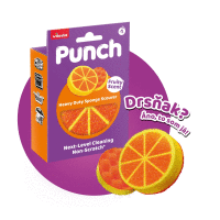 Detail - PUNCH špongia pomaranač 1ks VILEDA PUNCH špongia pomaranač 1ks VILEDA