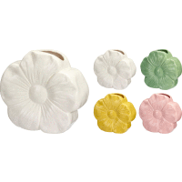 Váza FLOWER 22cm 4 druhy porcelán