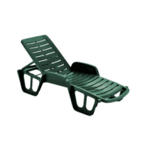 Lehátko LETTINO FISSO, zelené PRO GARDEN