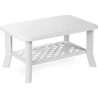 Stôl NISO, 48 x 85 x 55 cm, biely PRO GARDEN