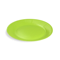 Papierový tanier (PAP) zelený O23cm [10 ks] PARTY GASTRO