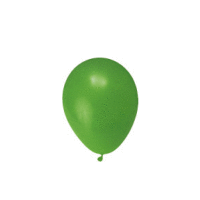 Nafukovacie balóniky zelené "M" [100 ks] PARTY GASTRO