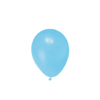 Nafukovacie balóniky svetlomodré "M" [100 ks] PARTY GASTRO