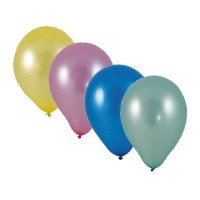 Nafukovacie balóniky metalíza mix "M" [100 ks] PARTY GASTRO