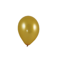Nafukovacie balóniky zlaté "M" [10 ks] PARTY GASTRO