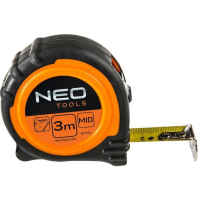 Zvinovací meter, ocel 3 m x 19 mm s magnetom, NEO TOOLS