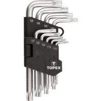 Sada TORX T10-T50, 9 ks TOPEX