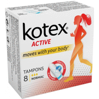 KOTEX® Tampóny Active 8 Normal