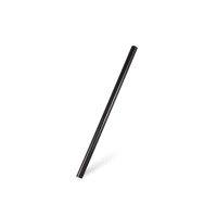 Slamky koktejlové JUMBO čierne 15 cm, Ø 7 mm [500 ks] GASTRO