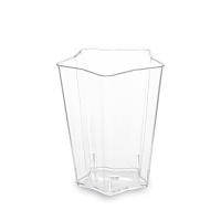 Fingerfood pohárik HVIEZDA, číry 5 x 5 x 6,1 cm - 60 ml [50 ks] GASTRO