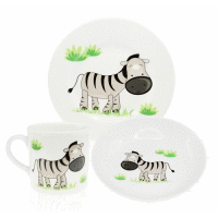 Detská súprava 3D,ZEBRA GLASMARK