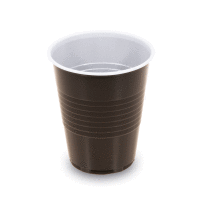 Automatový pohárik hnedo-biely 0,15 l -PS- (Ø 70mm)[100 ks] GASTRO