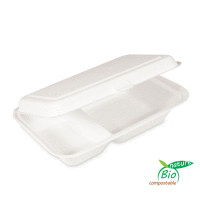 Menu box 2-dielny BIO cukrová trstina 250 x 162 x 63 mm [50 ks] BIO GASTRO