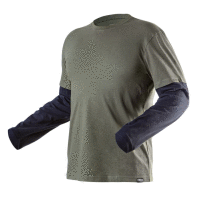 Tričko s dlhým rukávom CAMO olive, veľkosť M, NEO Tools
