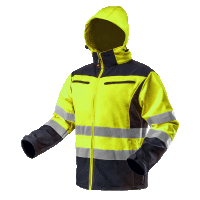Pracovná bunda výstražná softshellová, XL/56, NEO Tools