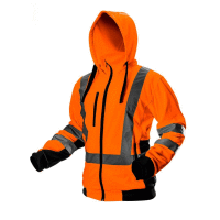 Výstražná pracovná bunda, oranžová, veľkosť M, NEO Tools