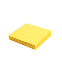 Obrúsky 2-vrstvové, 24 x 24 cm žlté [250 ks] GASTRO