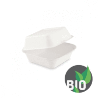 Box na hamburger BIO cukrová trstina 152 x 150 x 78 mm [50 ks] BIO GASTRO