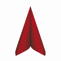 Obrúsky PREMIUM 40x40cm "dekor R" červené [50 ks] GASTRO