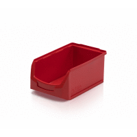 Skosený box C -červený 35 x 21,3 x 15 cm