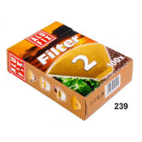 Filtre na kávu 2/100 UNI ALUFIX